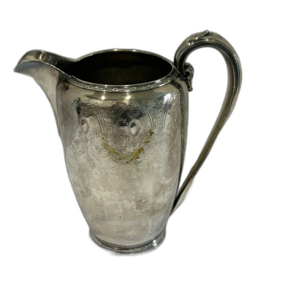 Vintage Wilcox International Water Pitcher Paisley Pattern 1.5 quarts N770 - Picture 12 of 12